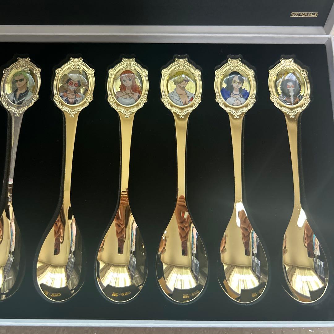 【非売品】ワンピース×CoCo壱カレースプーン9種セット(サニー号BOX付き)