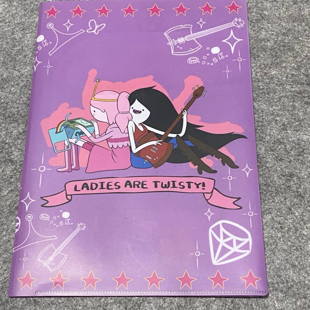 【廃版】アドベンチャータイム　セット　マーセリン　バブルガム　コミック　ファイル