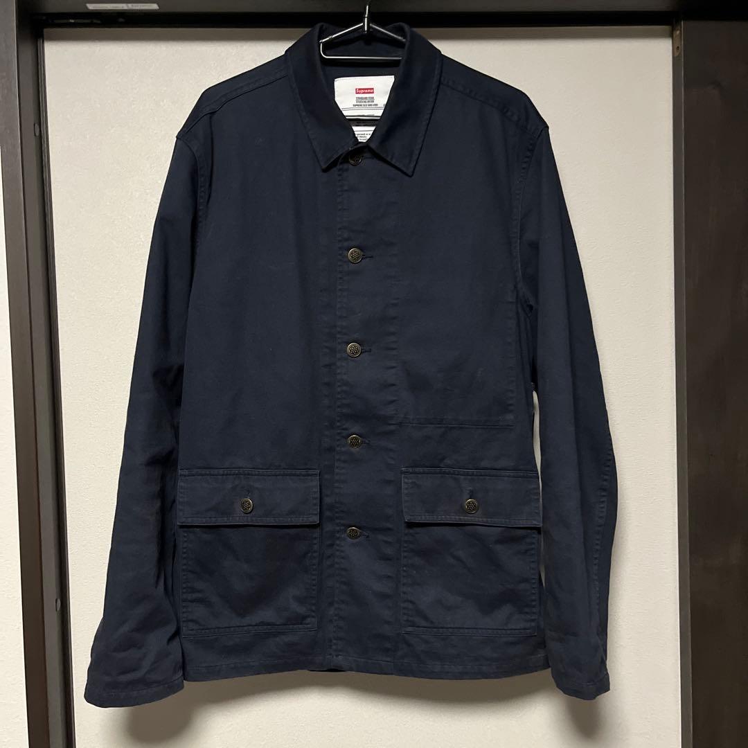 Supreme Utility Jacket ネイビー Mサイズ