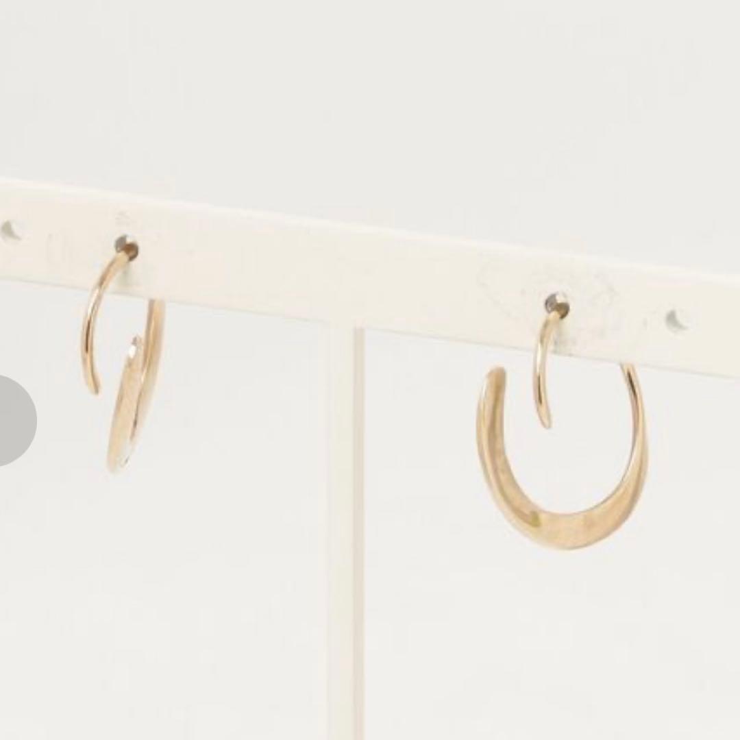 COCOSHNIK k10 yg フープピアス