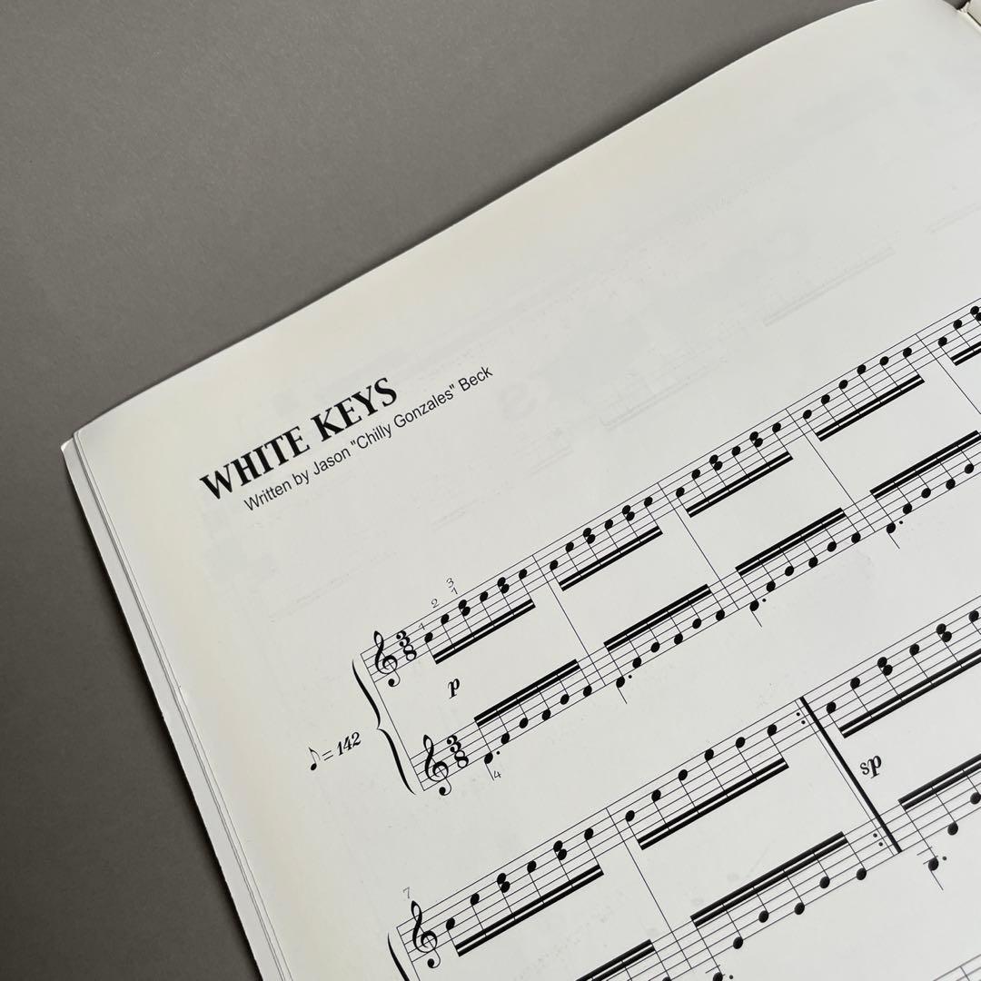 Chilly Gonzales ピアノ楽譜 2冊 Solo Piano 1,2