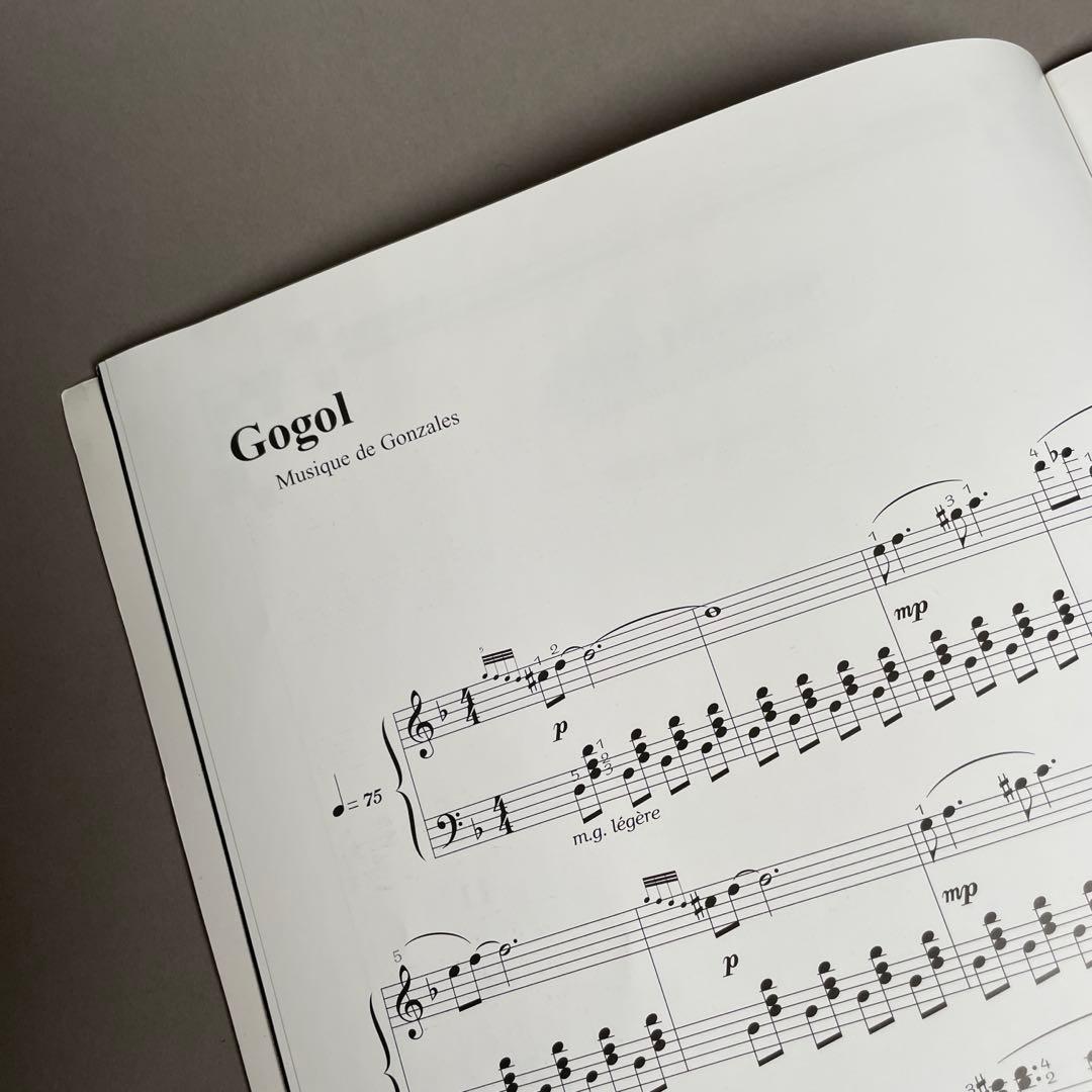 Chilly Gonzales ピアノ楽譜 2冊 Solo Piano 1,2