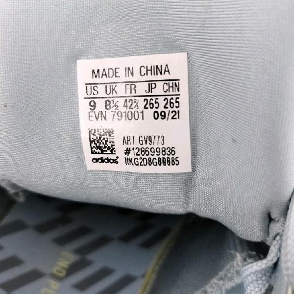 アディダス ゴルフ ゴルフシューズ 26.5cm GV9773 スニーカー 水色