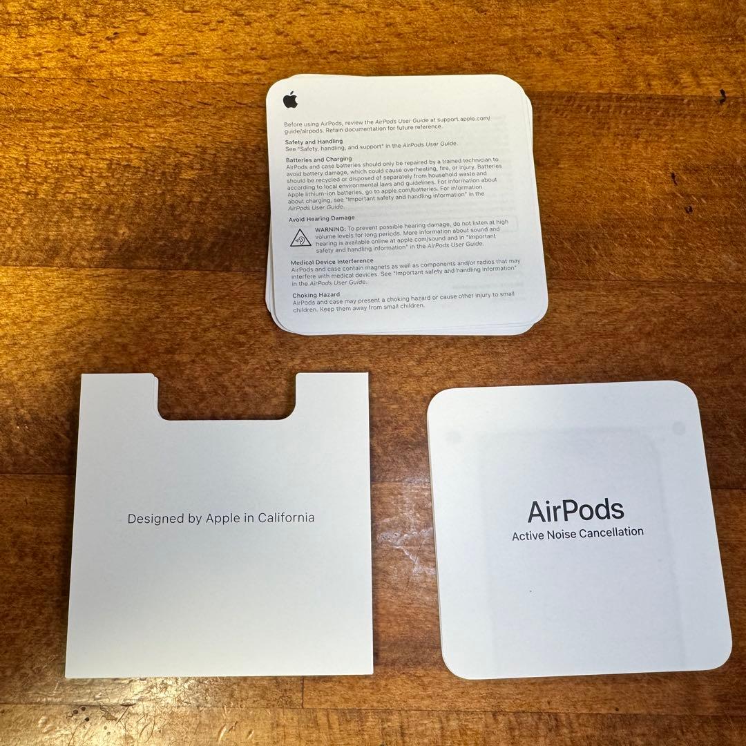 Airpods 4(ANC)ノイズキャンセリング搭載モデル