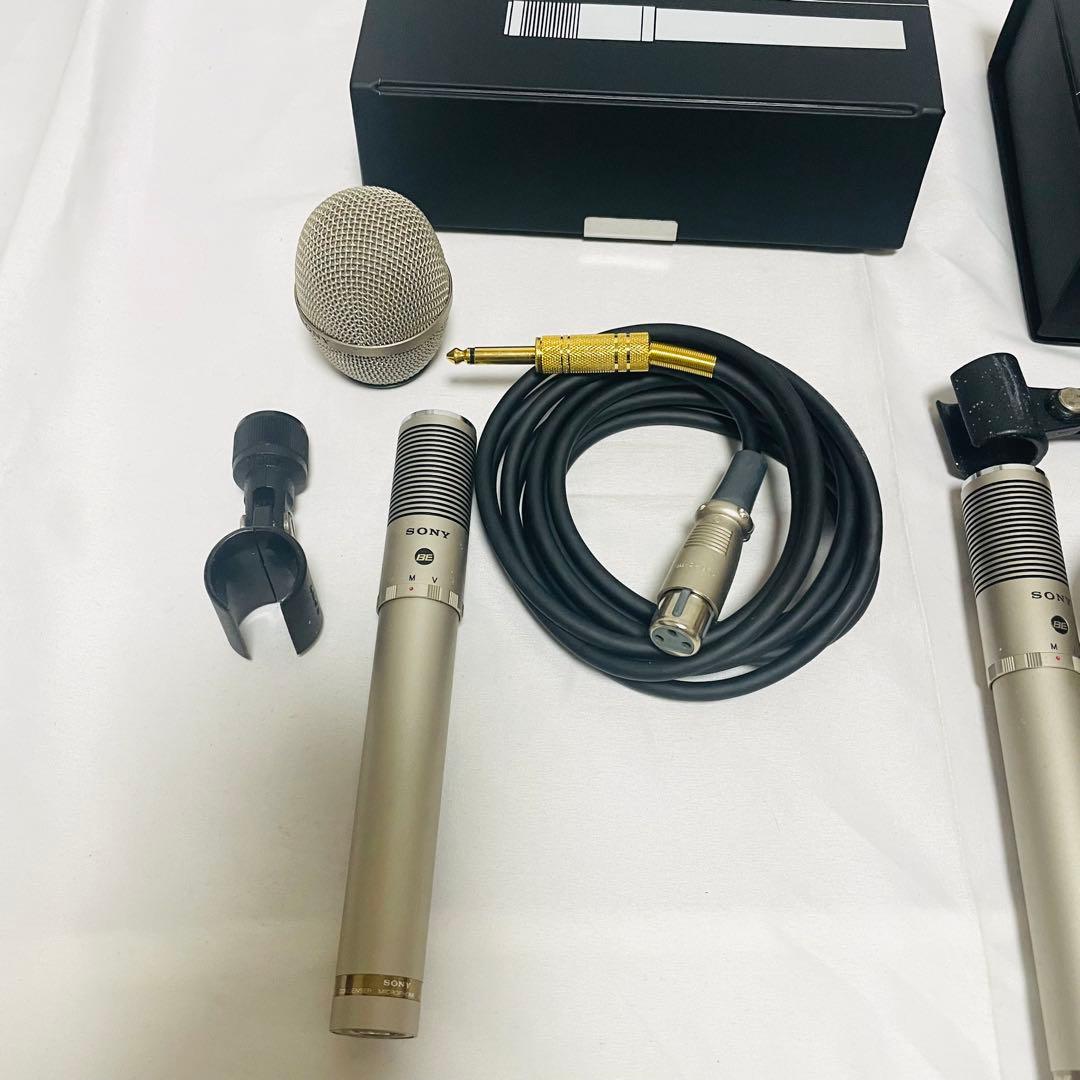 SONY エレクトレットコンデンサーマイク ECM-23F 2本セット