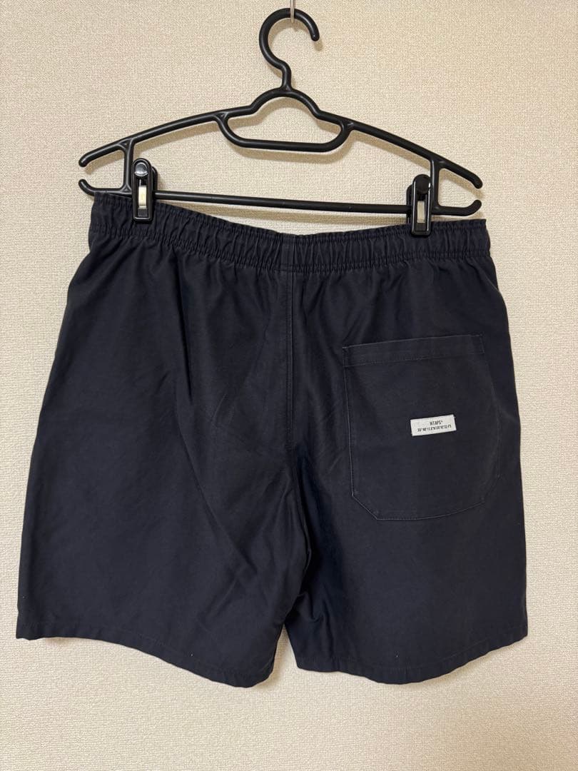 WTAPS SEAGUL 01 コットン ショーツ 21SS ネイビー XL