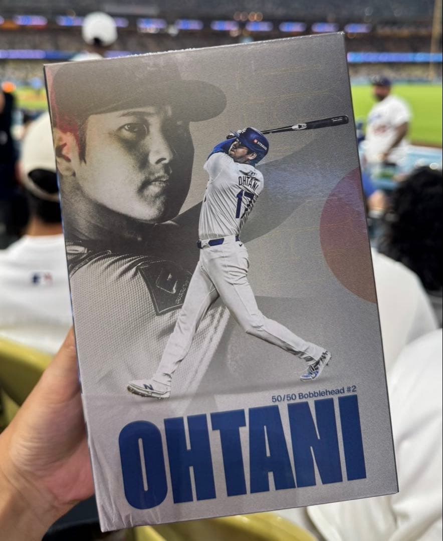 【大谷翔平】50/50 ボブルヘッド 来場者限定 ドヂャースタジアム 配布