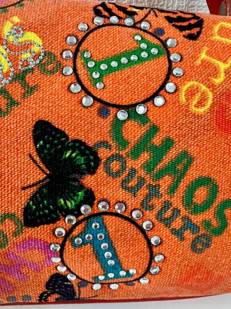 VERSACE ヴェルサーチ　バタフライ　蝶々　バッグ