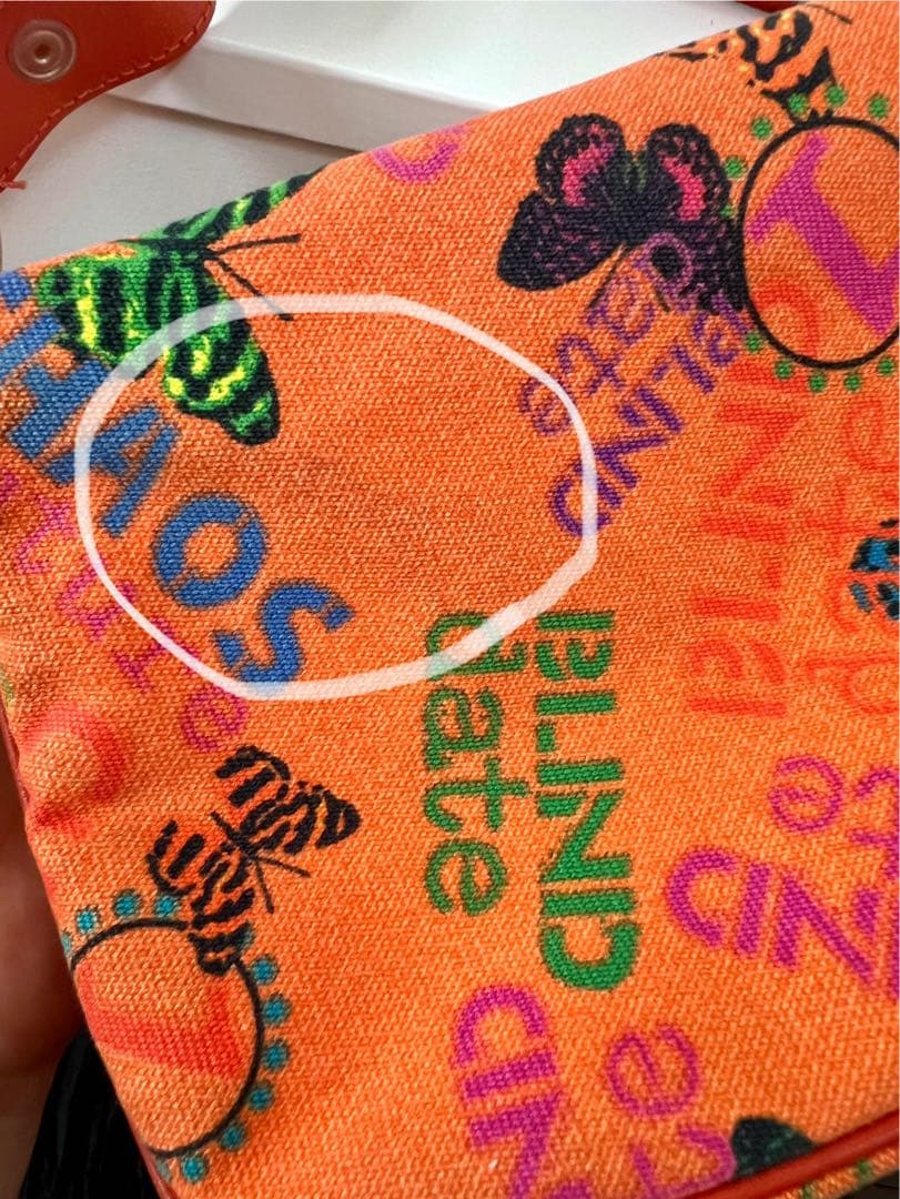 VERSACE ヴェルサーチ　バタフライ　蝶々　バッグ