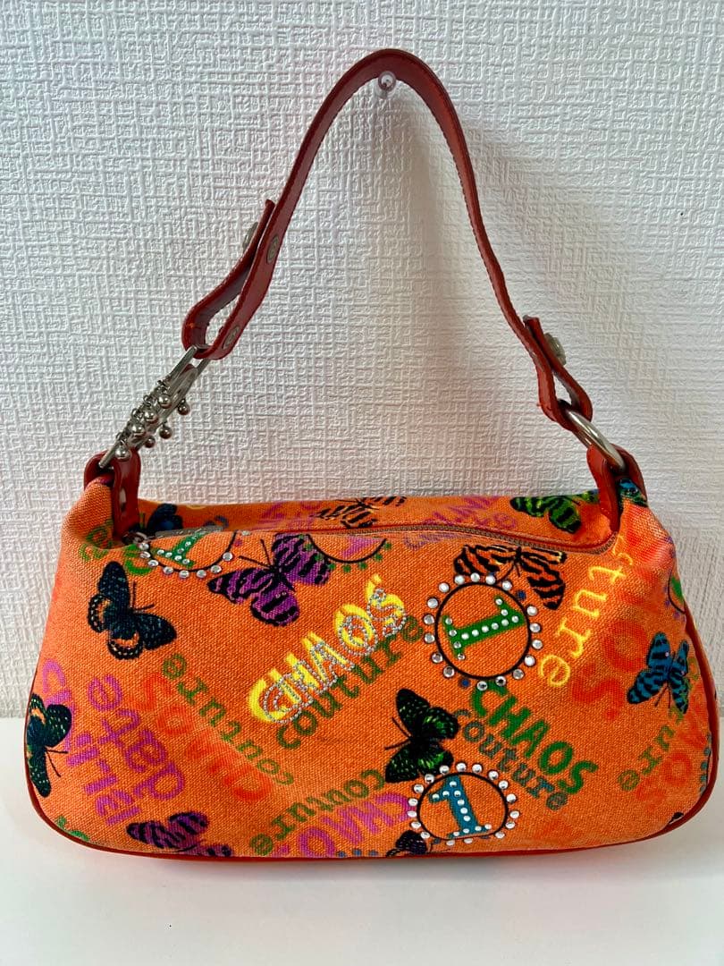 VERSACE ヴェルサーチ　バタフライ　蝶々　バッグ