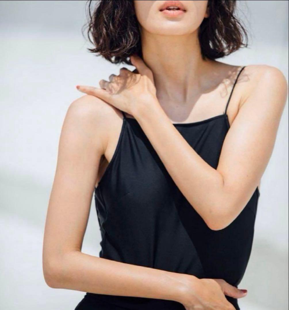 Nala ナラ バックオープンスイム 水着 ブラック