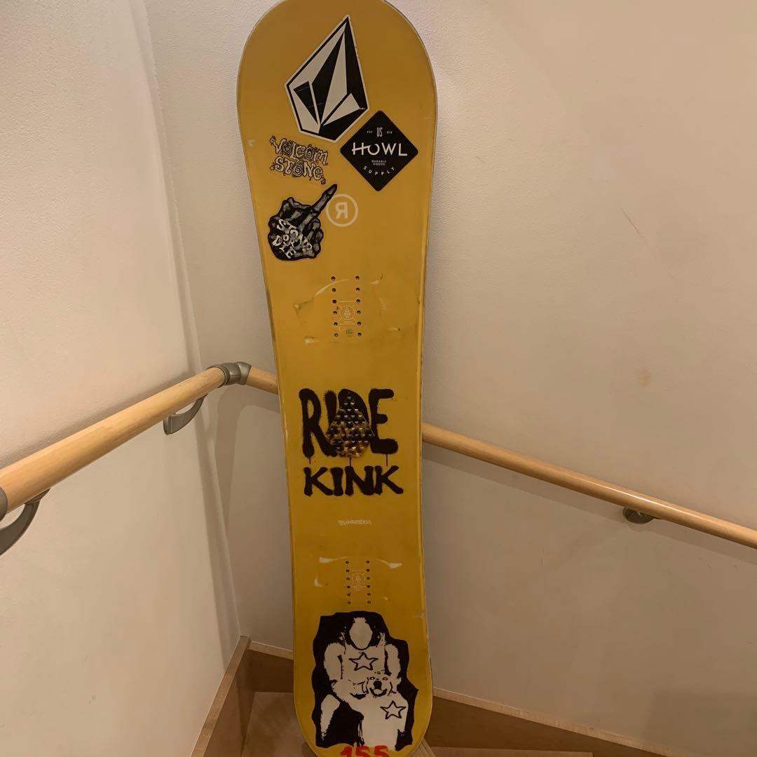 スノーボード ride kink155