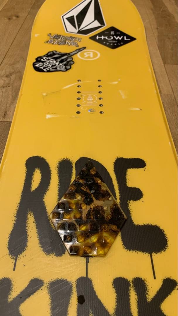 スノーボード ride kink155