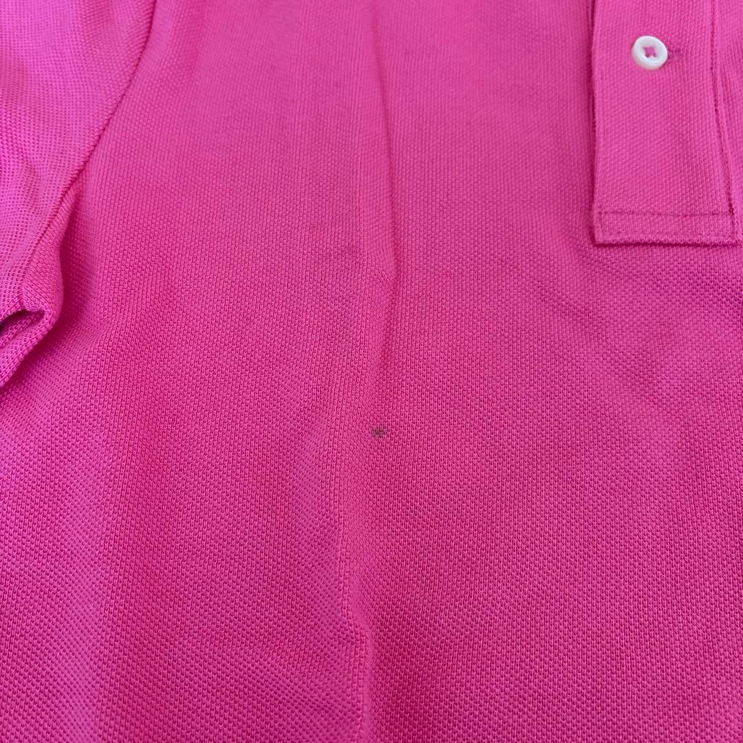 ラルフローレン ポロシャツ　S ブルー　ピンク