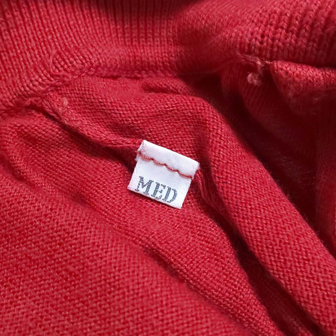 【美品/英国製】HERMES ヴィンテージ カラーカットソー ポロシャツ 金釦