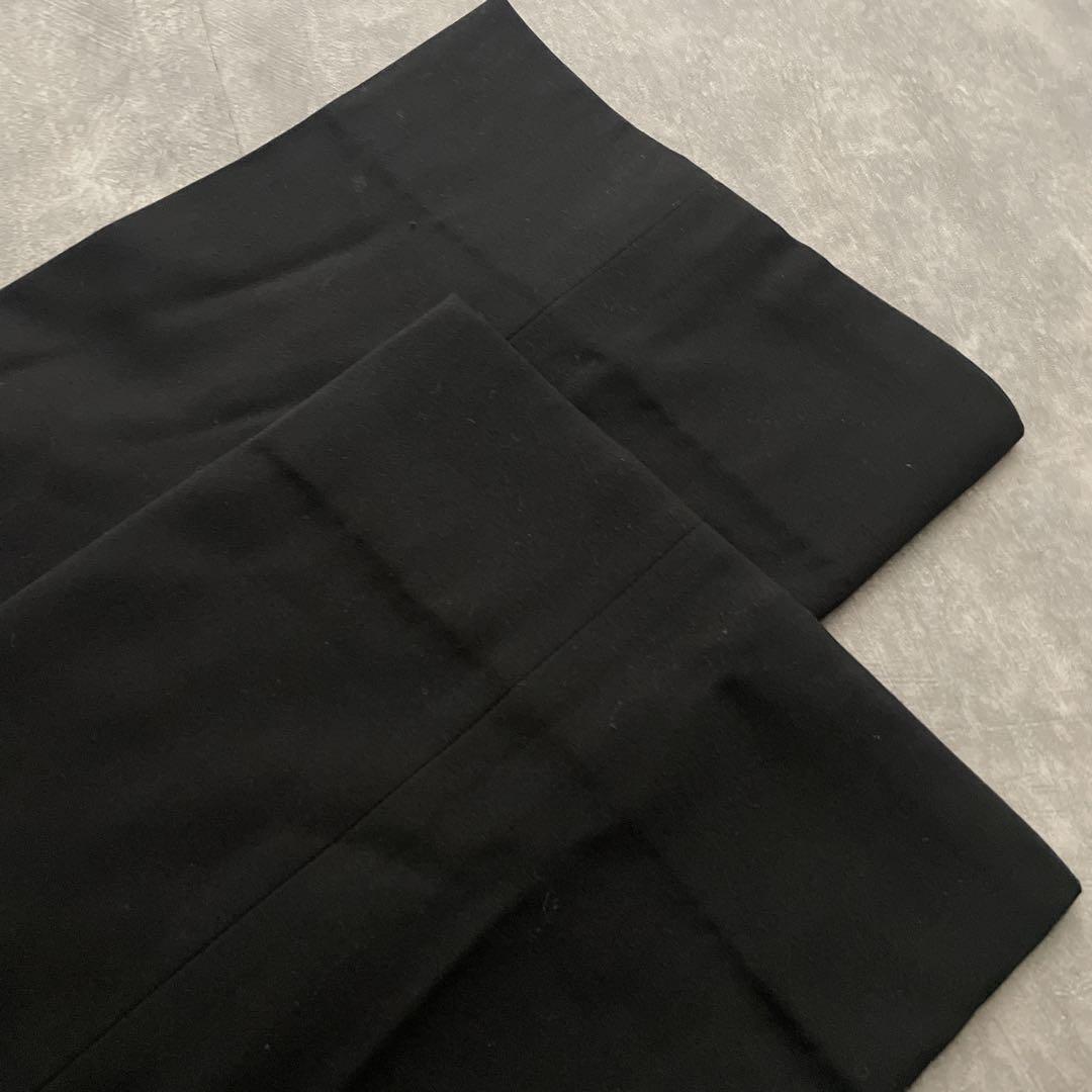 極上 漆黒ウール 黒金ボタン ダブルブレストスーツ のみ