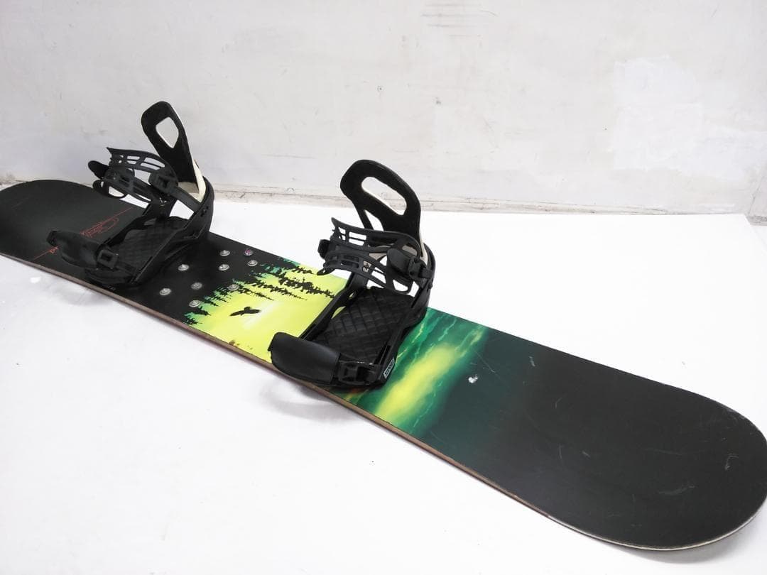 大きいサイズ BURTON メンズ スノーボード2点セット 163cm ビンL