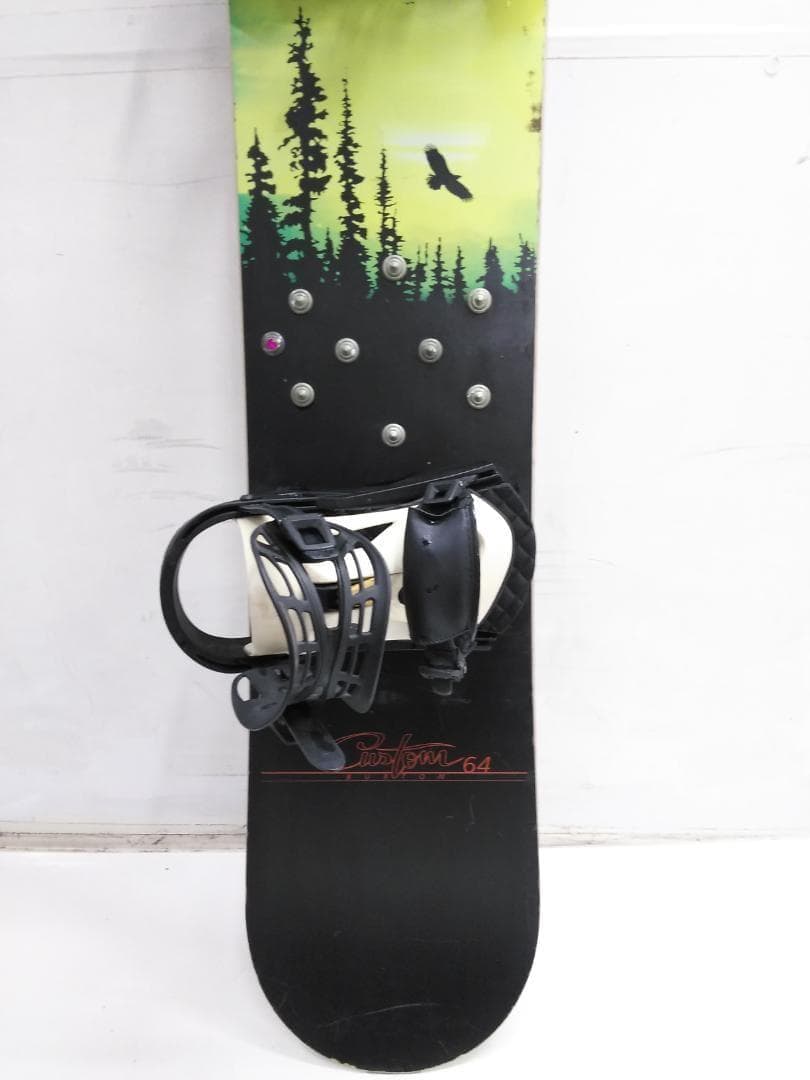 大きいサイズ BURTON メンズ スノーボード2点セット 163cm ビンL