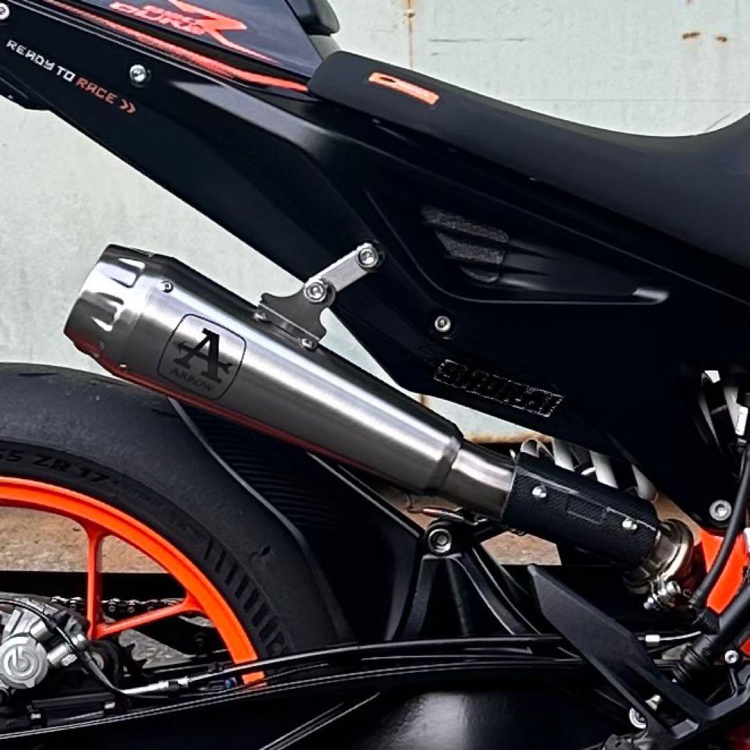KTM790/890duke/duke R用 スリップオンマフラー