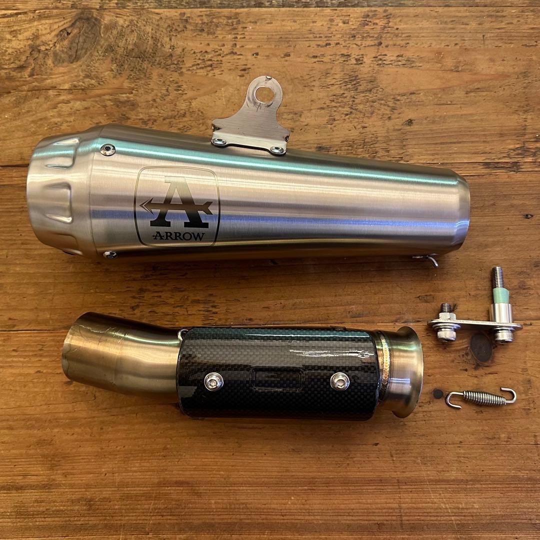 KTM790/890duke/duke R用 スリップオンマフラー