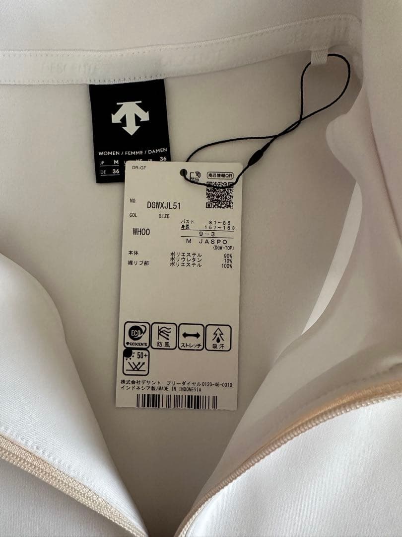 DESCENTE GOLF レディースハーフジップトップス