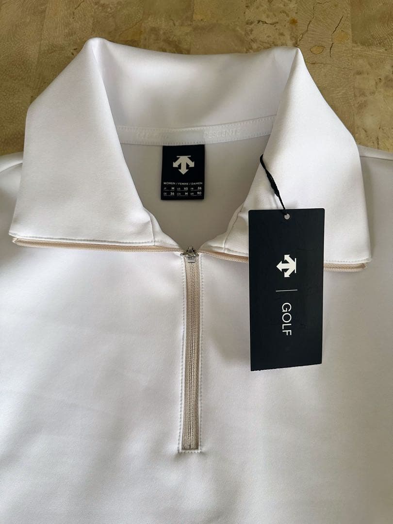 DESCENTE GOLF レディースハーフジップトップス