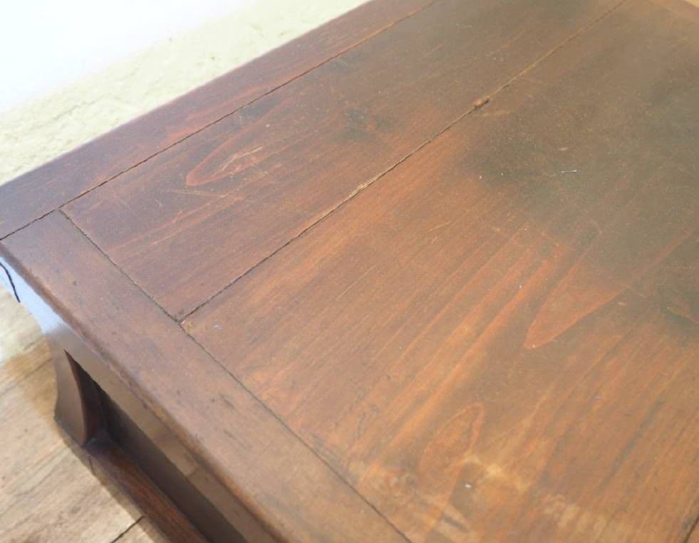 1009 アンティーク　引き出し付　陳列台　展示台　置床　飾り棚 ケース　レトロ