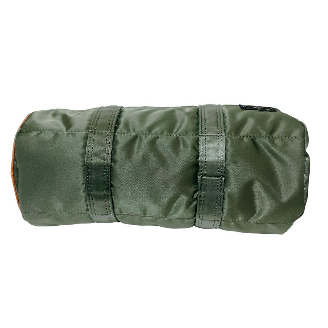 【未使用級】廃盤品 ポーター タンカー ミニボストンバッグ Sサイズ セージ