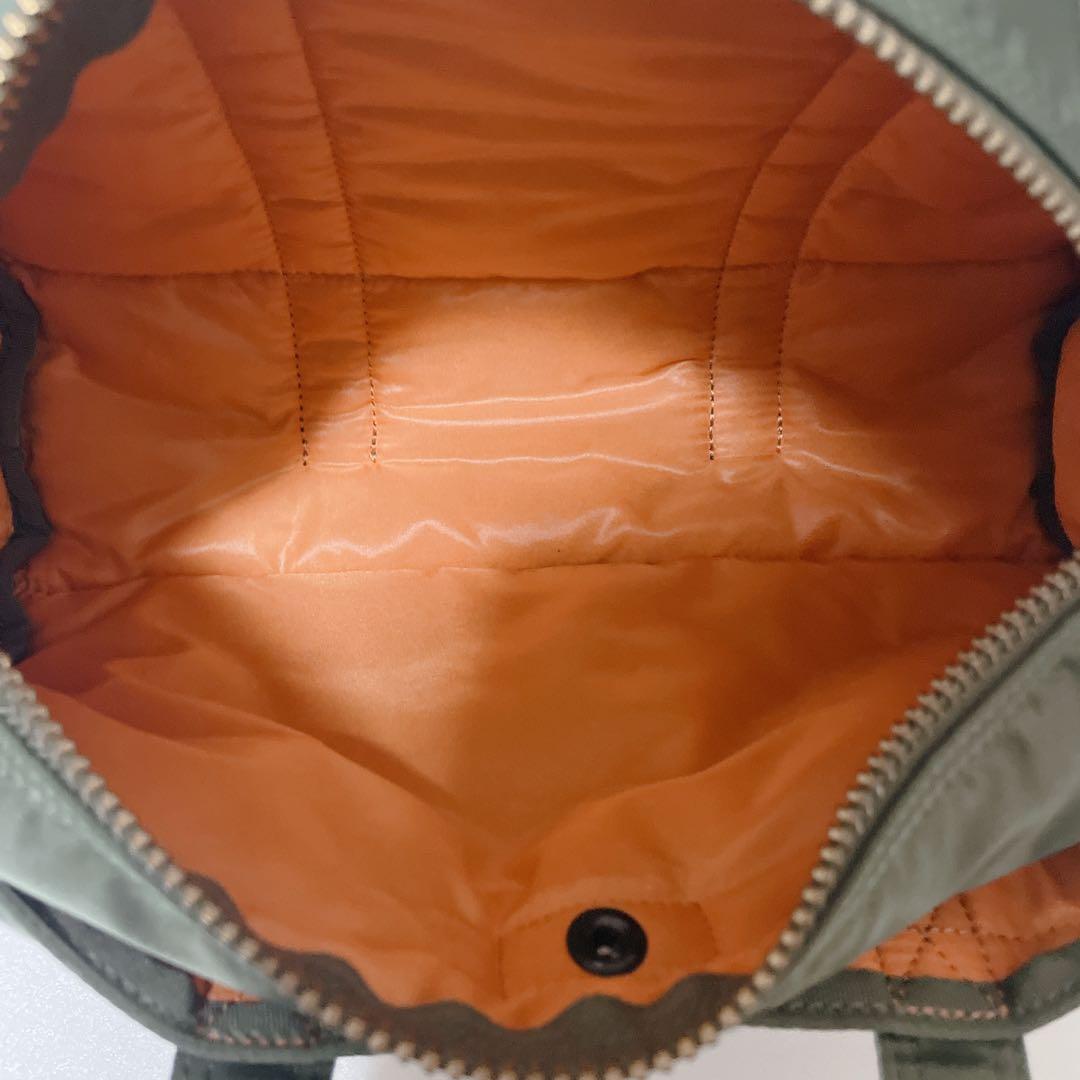 【未使用級】廃盤品 ポーター タンカー ミニボストンバッグ Sサイズ セージ