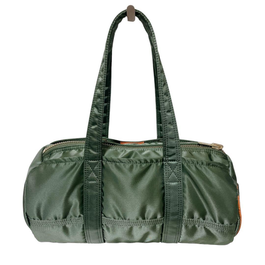 【未使用級】廃盤品 ポーター タンカー ミニボストンバッグ Sサイズ セージ