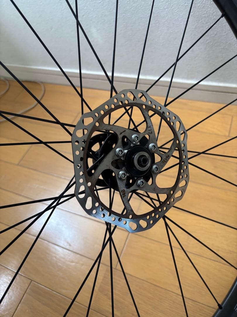 BOMA カーボンホイール 700C チューブラー 前後セット QR ディスク用