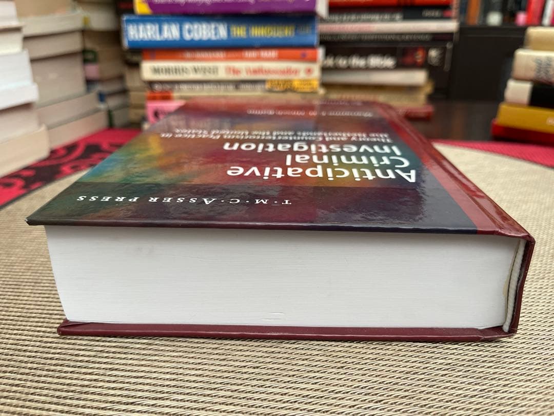 洋書 Anticipative Criminal Investigation