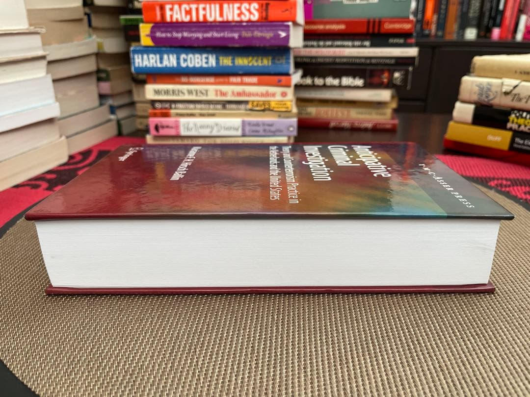 洋書 Anticipative Criminal Investigation