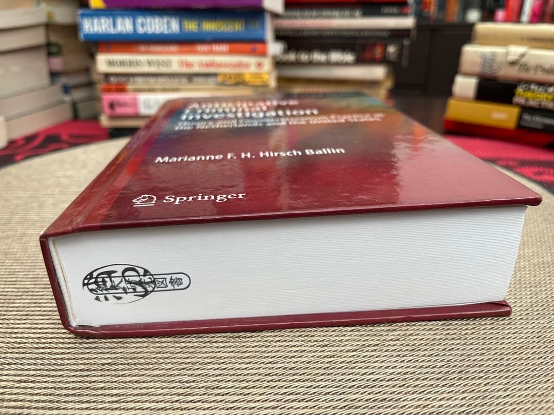 洋書 Anticipative Criminal Investigation