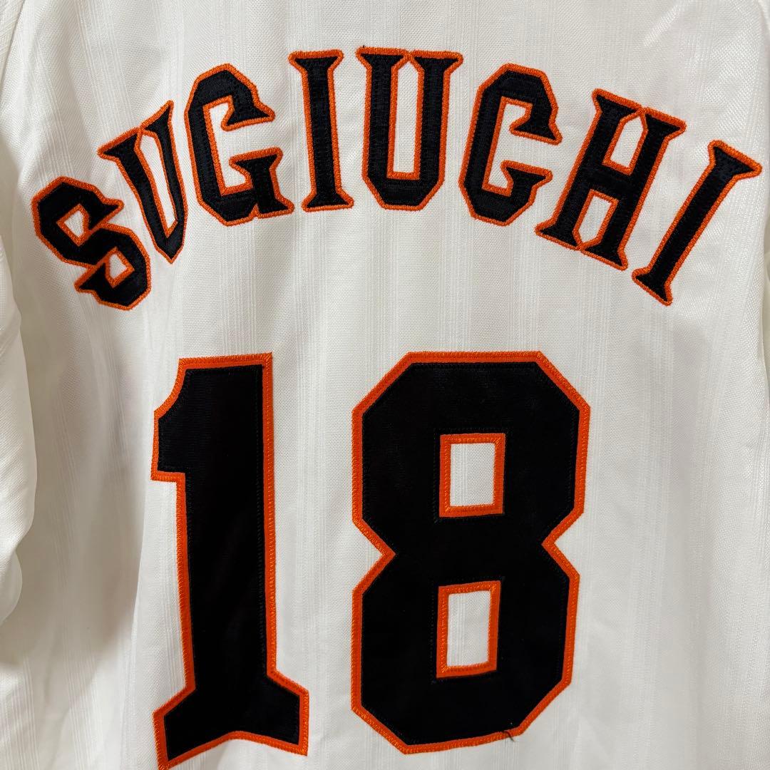 2012 巨人 読売ジャイアンツ 18番 杉内 ユニフォーム ベースボールシャツ