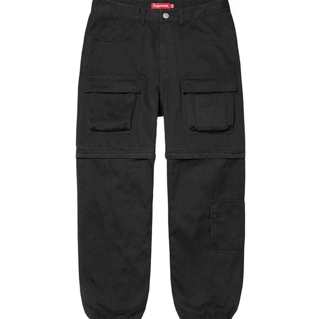 パンツ 21aw Supreme Zip-Off Utility Pant Black