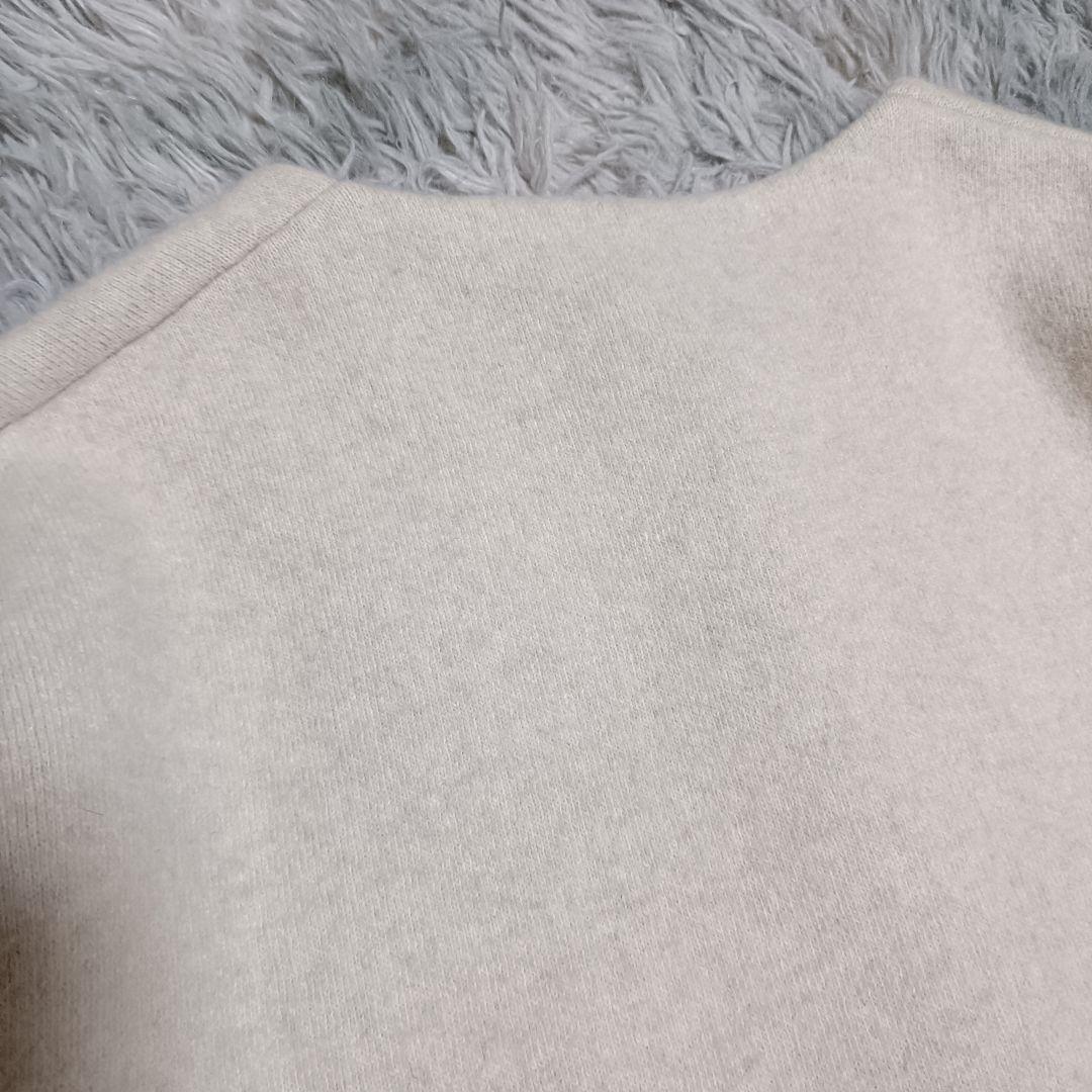 ビアズリー ニットコート ノーカラージャケット 洗える✨️カーディガン ゆったり