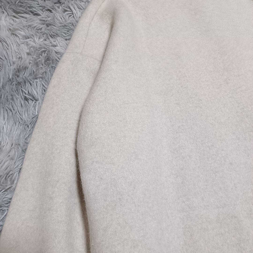 ビアズリー ニットコート ノーカラージャケット 洗える✨️カーディガン ゆったり