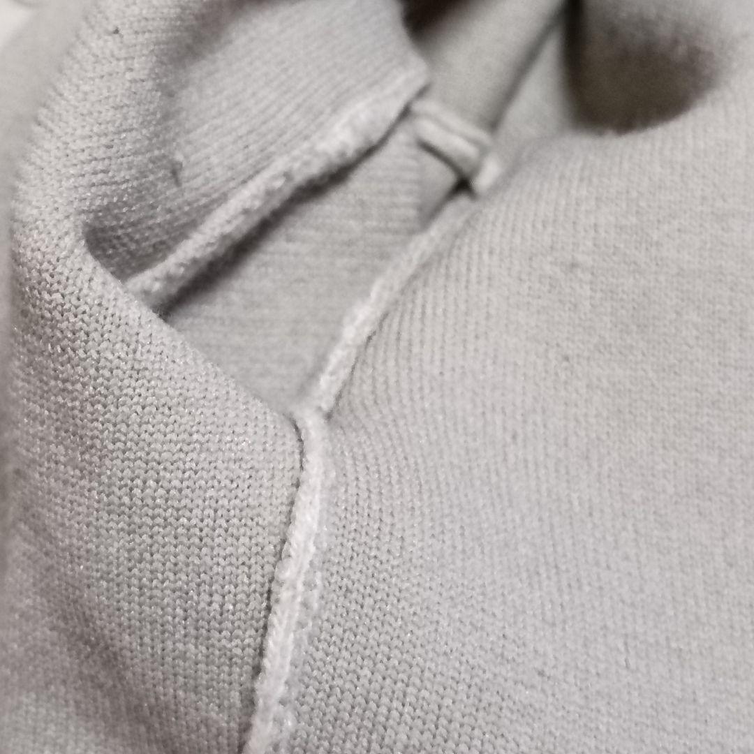 ビアズリー ニットコート ノーカラージャケット 洗える✨️カーディガン ゆったり