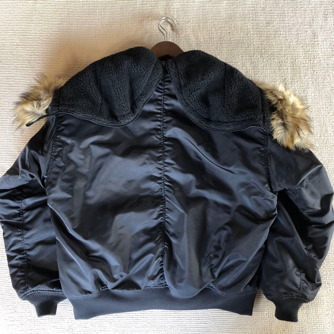 BEAMS ビームス N-2B フライトジャケット ブラック 黒 プリマロフト