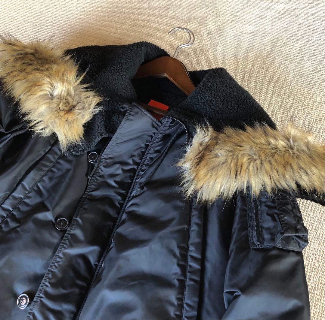 BEAMS ビームス N-2B フライトジャケット ブラック 黒 プリマロフト