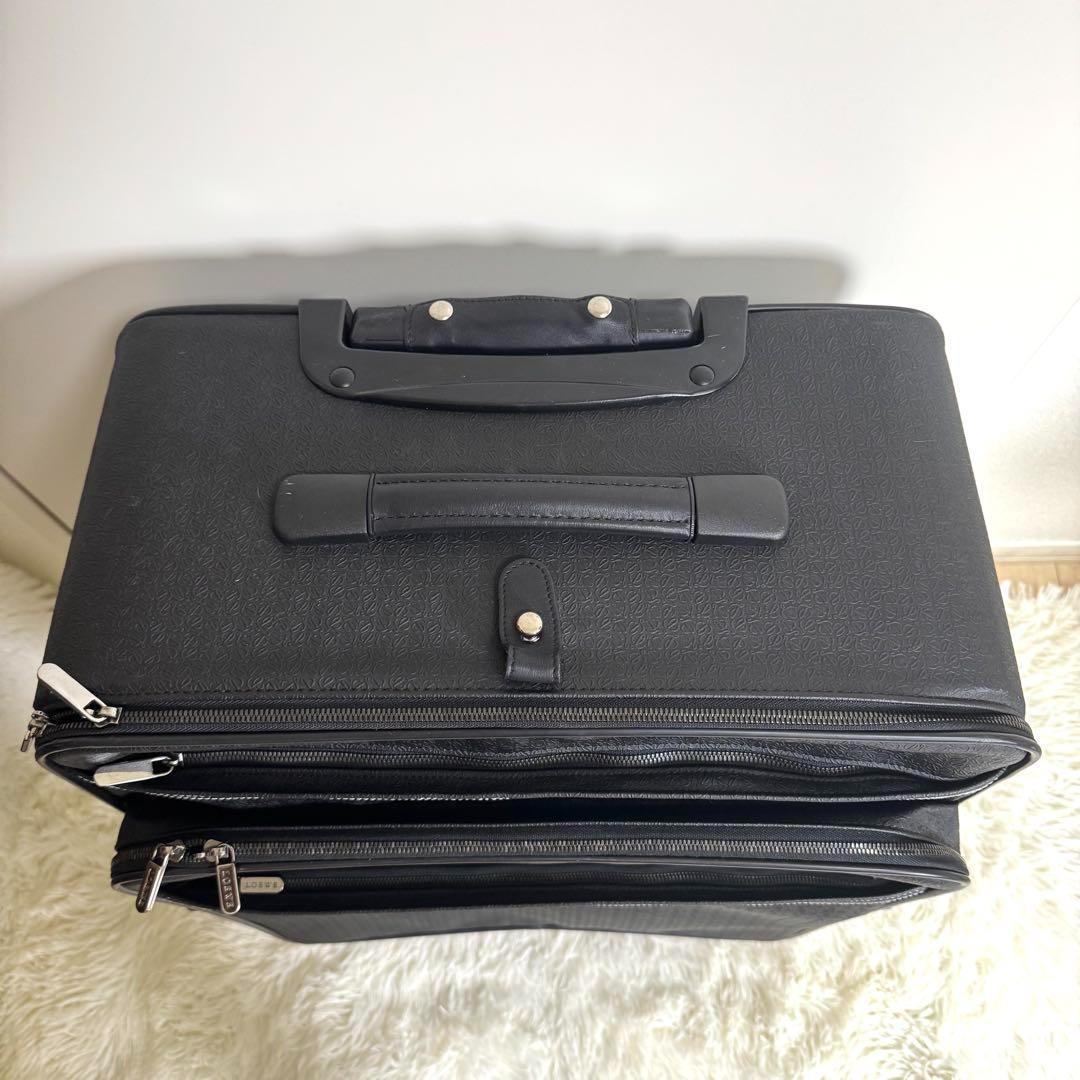 【希少】ロエベ　アナグラム　2way キャリーケース　スーツケース