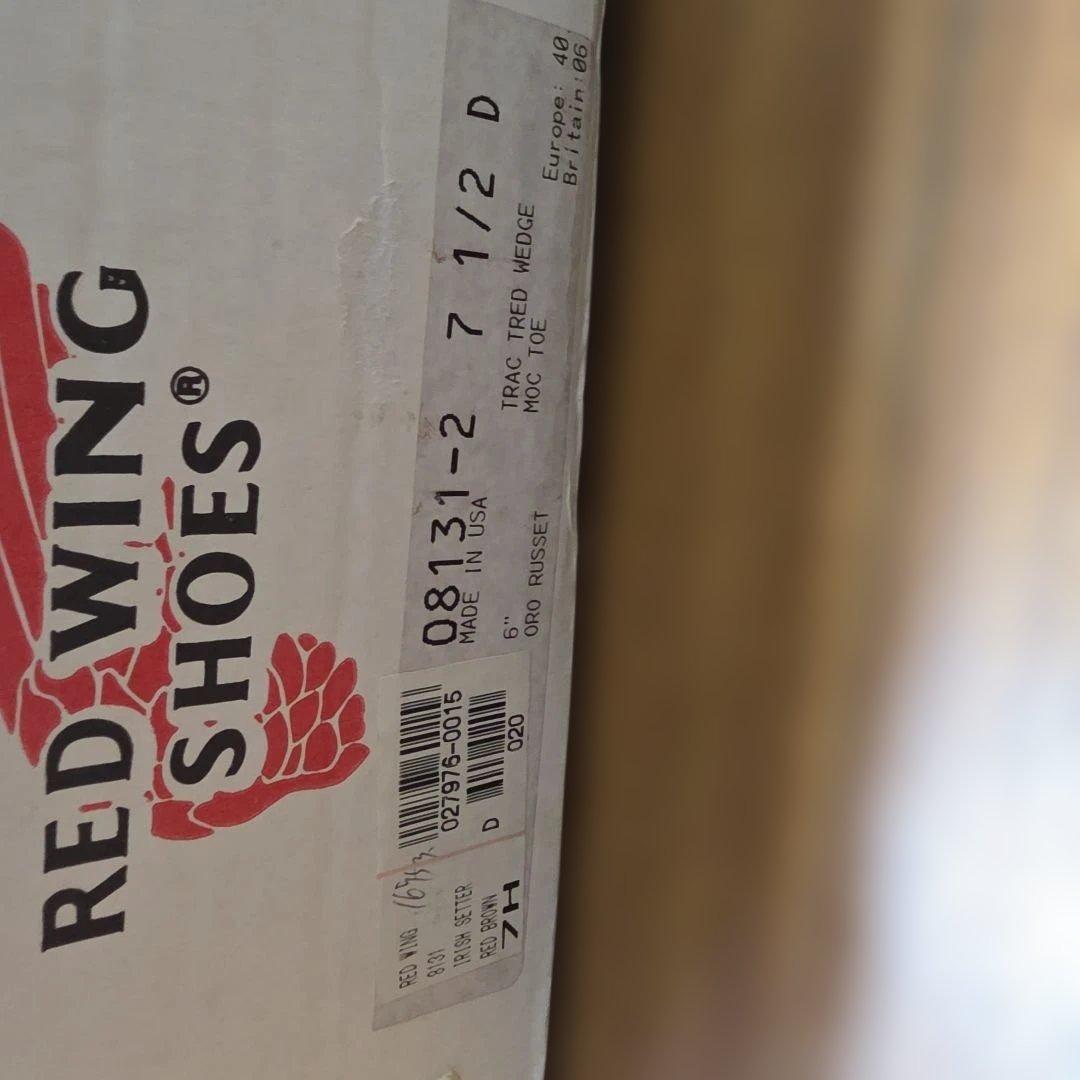 レッドウイング 08131-2 アイリッシュセッター