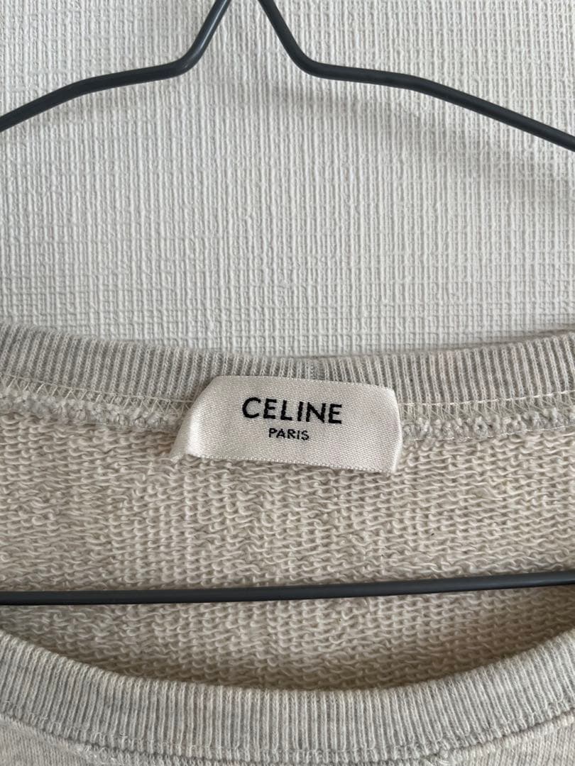 【1/12まで限定価格】 CELINE ロゴ スウェット