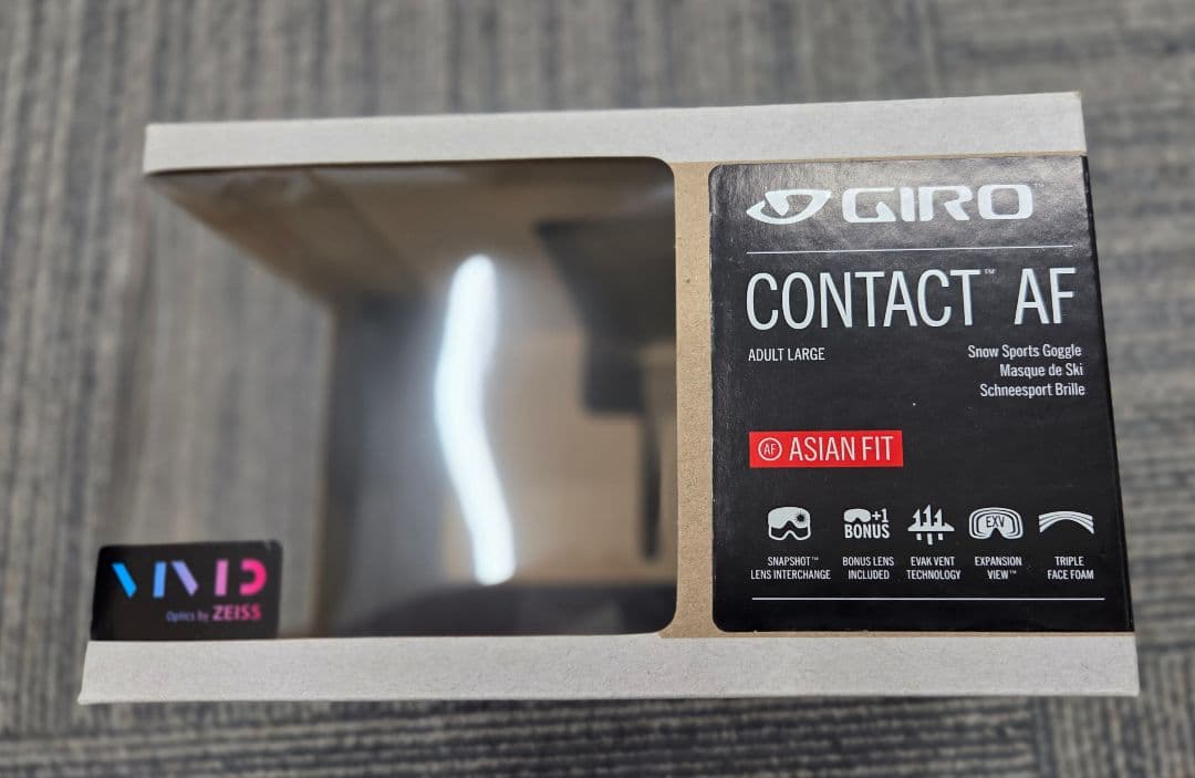GIRO CONTACT AF ゴーグル ワンタッチ脱着