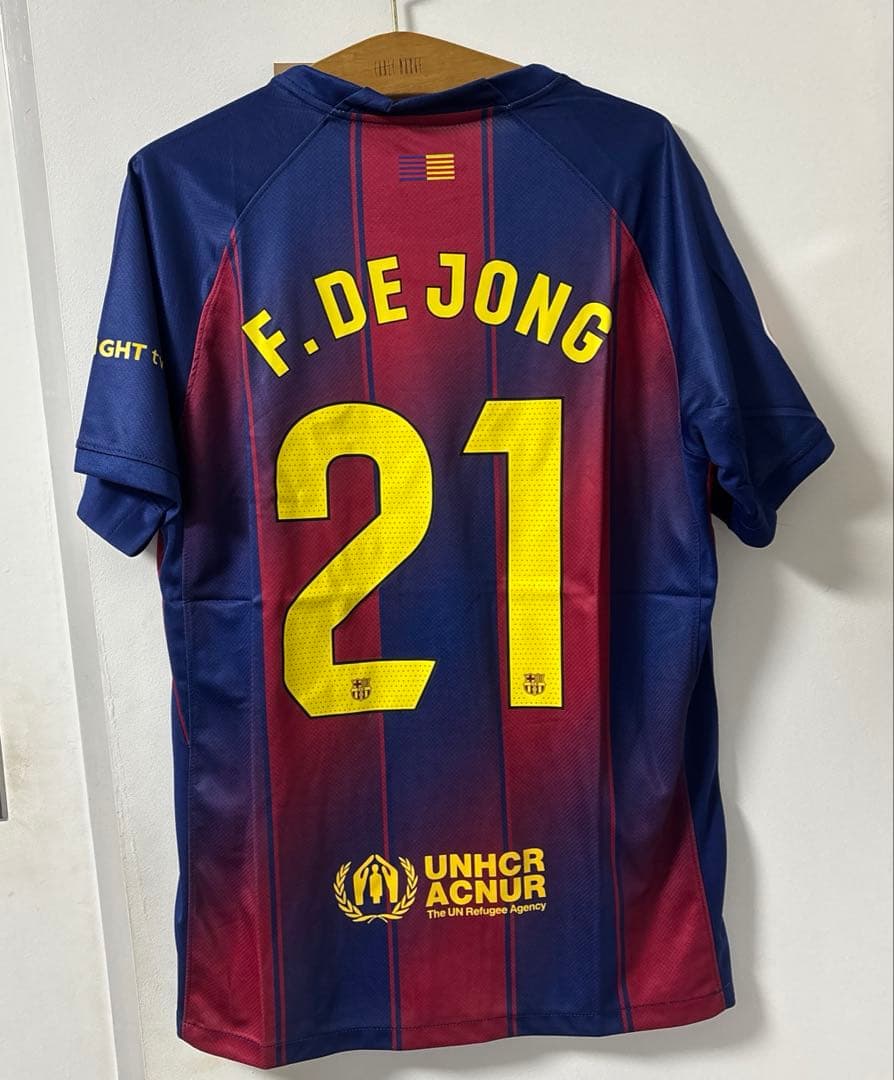 【激レア】フレンキー・デヨング ユニフォームFC Barcelona バルセロナ