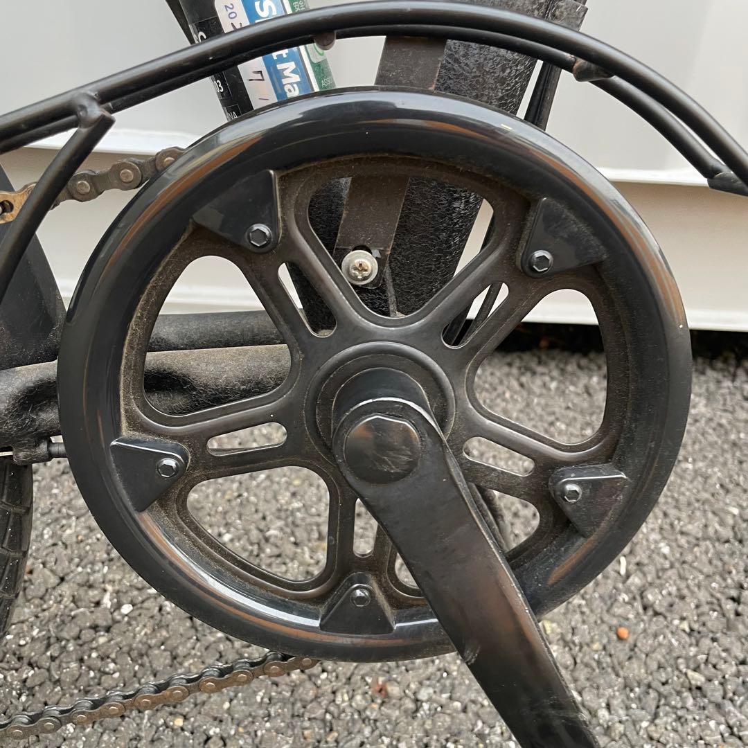 折りたたみ自転車 20インチ JEEP 6段変速カゴ付き