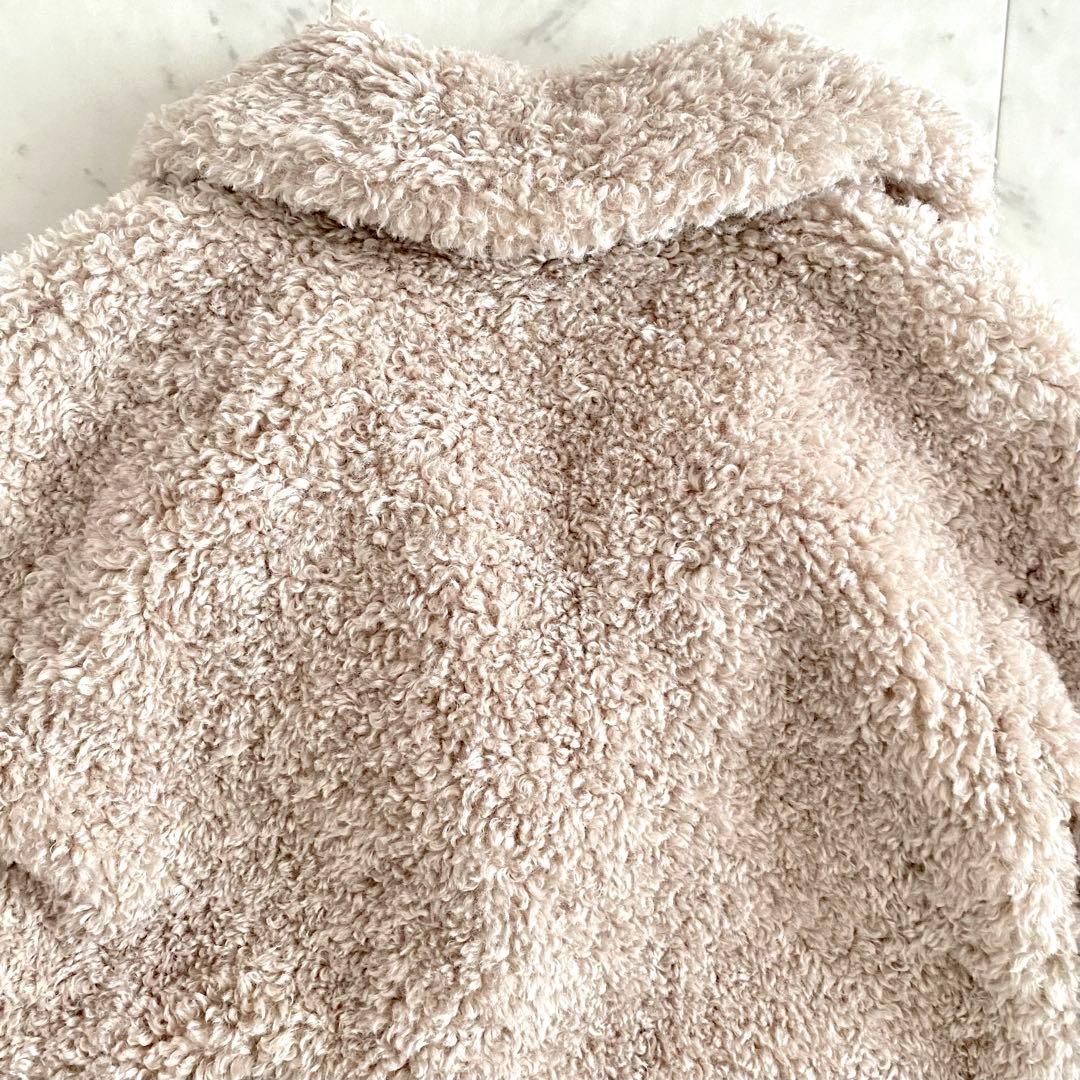 美品 ヘルノ HERNO カーリーコート '22年商品 ボア エコファー 42