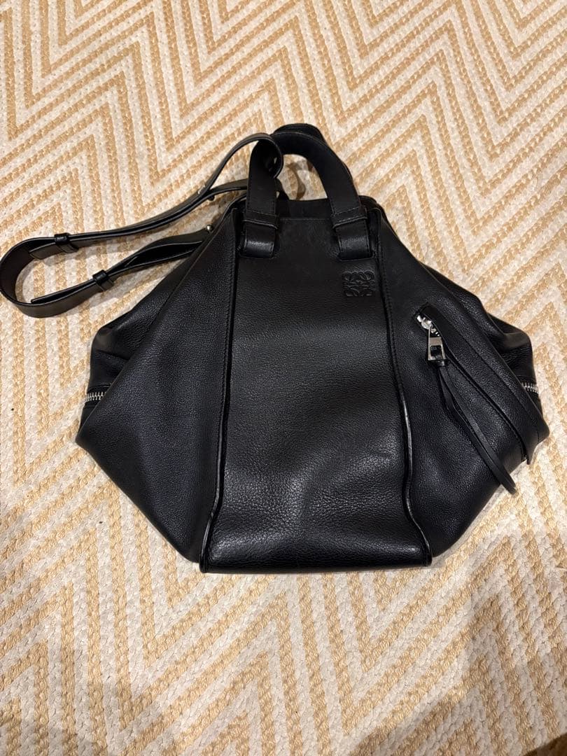 y*s様 LOEWE ロエベ　ハンモック　ミディアム　ブラック　バッグ