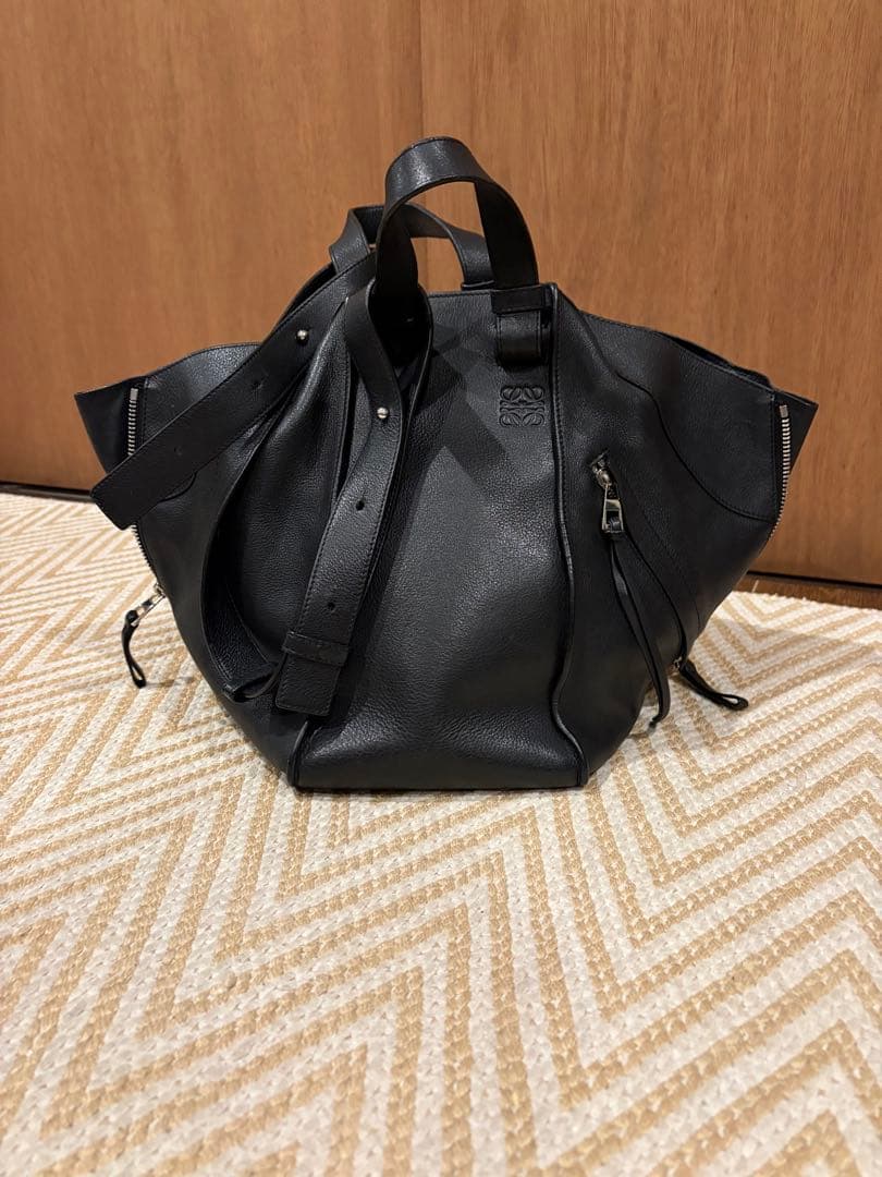 y*s様 LOEWE ロエベ　ハンモック　ミディアム　ブラック　バッグ